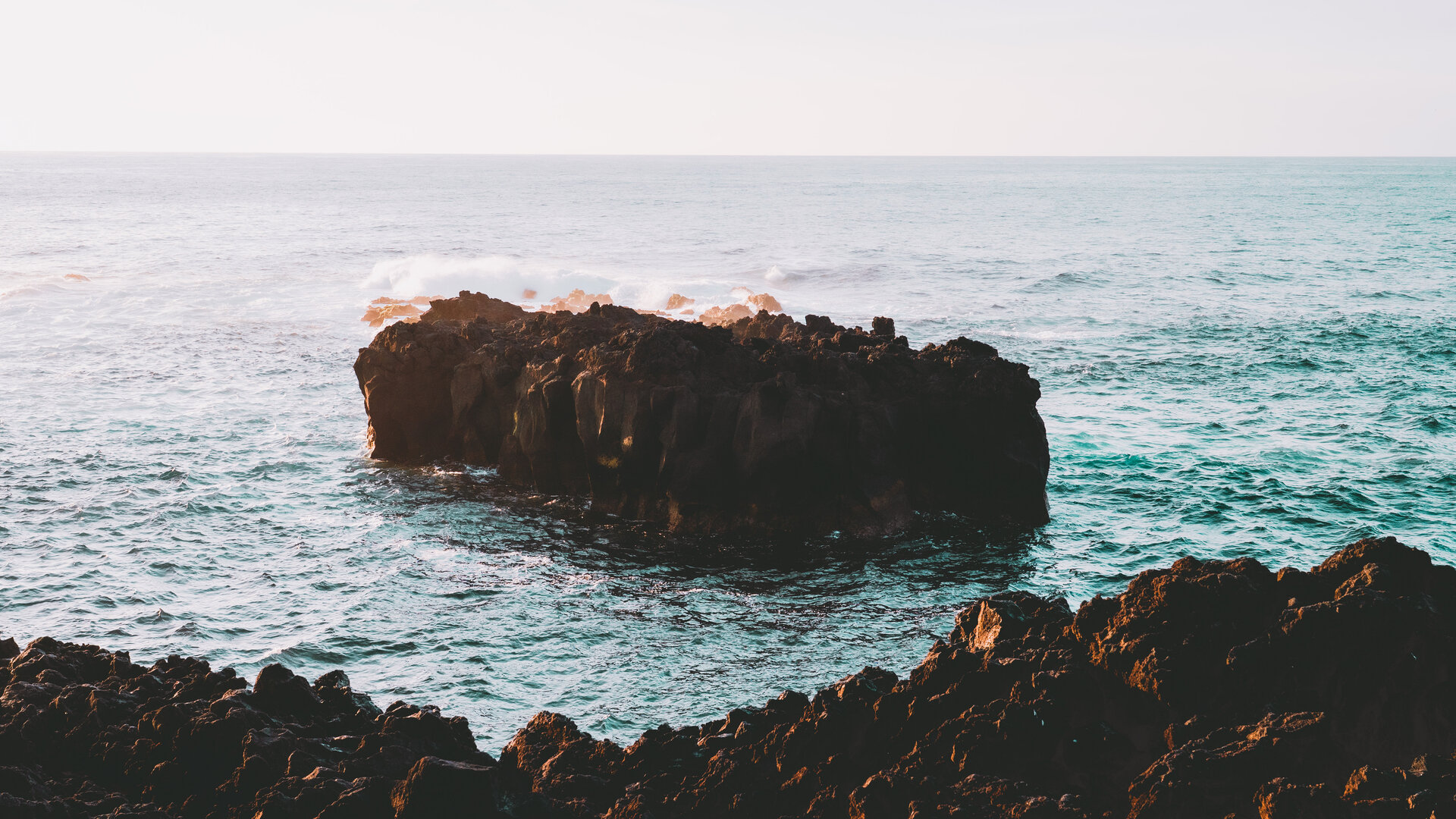 rocky island - azores